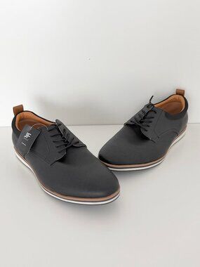 NWT JF J Ferrar Founder Memory Foam Casual Black Lace Up Oxford Shoes Men's 12M